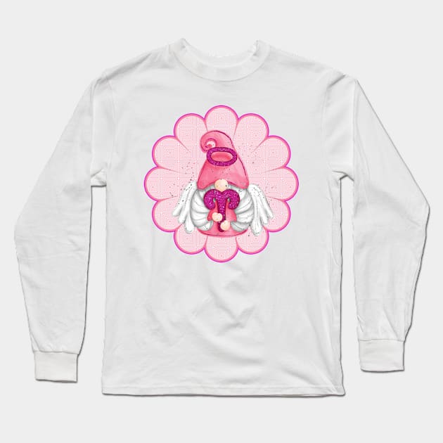 ARIES FLORAL GNOME- HOROSCOPE GNOME DESIGNS BY ISKYBIBBLLE Long Sleeve T-Shirt by iskybibblle